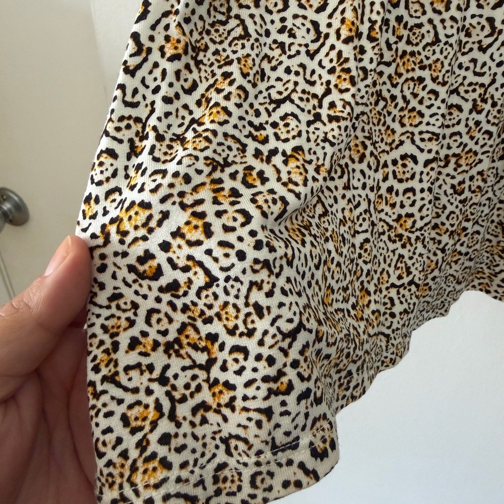 Worthington Leopard Print Blouse - Picture 3 of 6